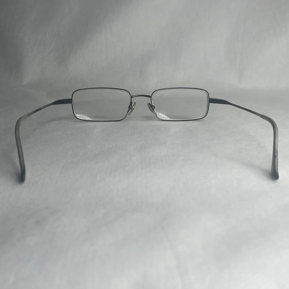 Ray Ban Titanium Rectangle Metal Wrap Eyeglasses Frame ONLY RB-8610 52[]18-140